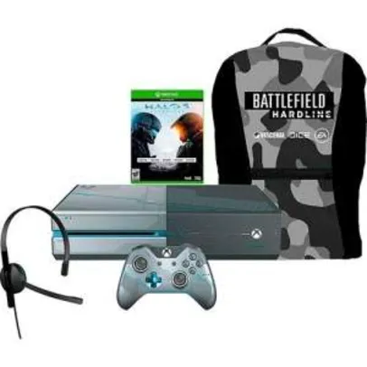 [Americanas] Console Xbox One 1TB + Game Halo 5: Guardians + Mochila Battlefield Hardline por R$ 1700
