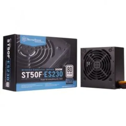 Fonte SilverStone SST-ST50F-ES230, 500W | R$278