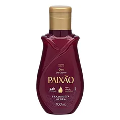 [SUPER R$7,18]Óleo Corporal Paixão Framboesa Negra com ação desodorante, Paixão, Tamanho: 100ml