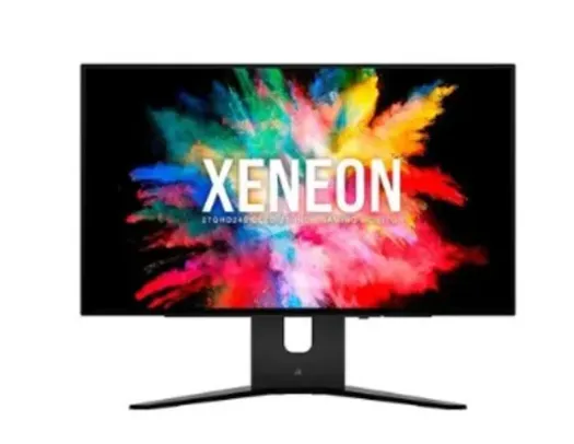 [APP/1ªCompra R$4680] Monitor Gamer Corsair Xeneon 27" OLED, 240Hz, QHD, 0.03ms, HDR, G-Sync e FreeSync Premium, Preto - CM-9030002-NA