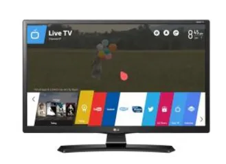 Smart TV LED 24" LG 24MT49S-PS HD com Conversor Digital 2 HDMI 1 USB WebOS 3.5 Wi-Fi Integrado - R$ 799