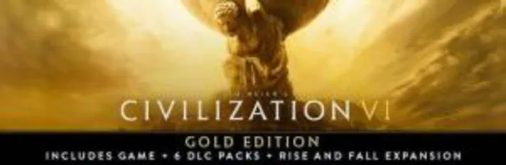 Jogo Sid Meier's Civilization VI Gold Edition (todas as DLC's) | R$83