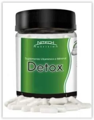 [Magazine Luiza] Detox Fitoterápico 60 Cápsulas - Nitech Nutrition por R$ 10 