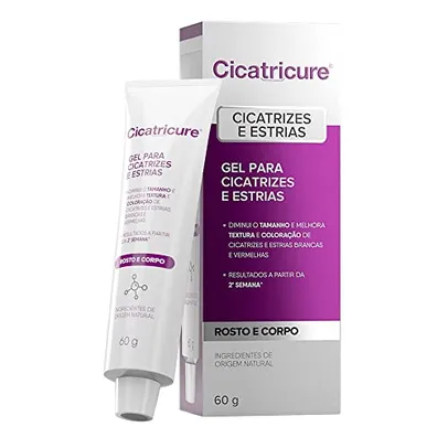 [Leve 2 R$58,74] Gel para Cicatrizes e Estrias Cicatricure, Cicatricure 60g