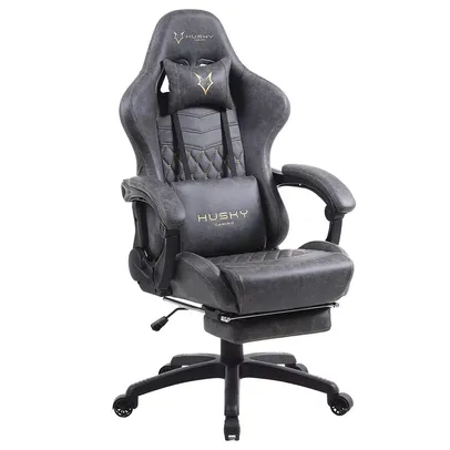 Cadeira Gamer Husky Gaming Tempest 700 Com Almofadas Descanso Para Pernas Retrátil Reclinável - HGMA076