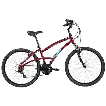 Bicicleta Aro 26 Caloi 400 Feminina Vinho