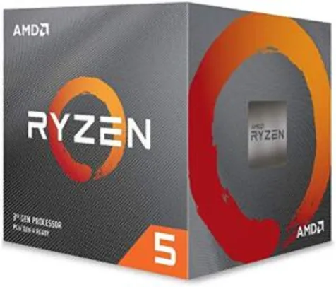 [PRIME] CPU AMD Ryzen 5 3600X, 3.8GHz (4.4GHz Max) AM4 95W | R$1.518