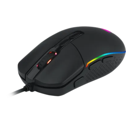 Mouse Gamer Redragon Invader M719 RGB, 10000DPI, PMW3325, Black