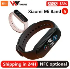 Xiaomi Mi Band 5 R$ 154