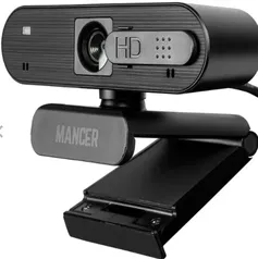 WEBCAM MANCER TAROT, 1080P, USB, PRETO, MCR-TRT-BL01