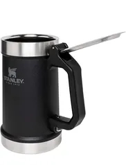 [PRIME] Stanley Abridor de garrafa clássico cerveja cerveja 680 g Foundry Black | R$ 203