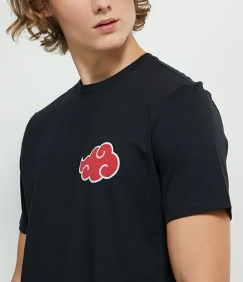 Camiseta Naruto Akatsuki - Manga curta