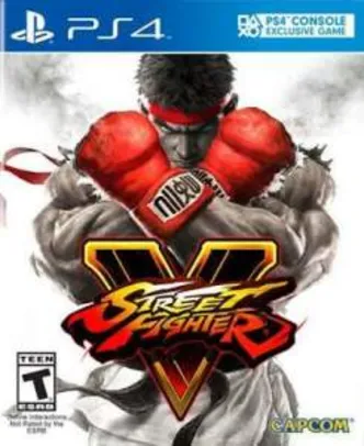 [Saraiva] Jogo Street Fighter V PS4