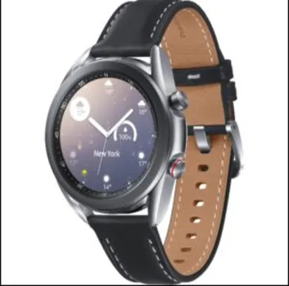 [12x] Smartwatch Samsung Galaxy Watch3 41mm - Prata | R$1781