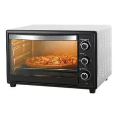 Forno Elétrico 46 Litros Preto/Branco - Best | R$243