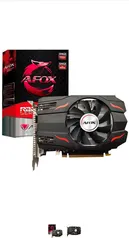 [prime] Placa de Vídeo AFOX Radeon RX 550, 4GB DDR5 128 Bits | R$1160