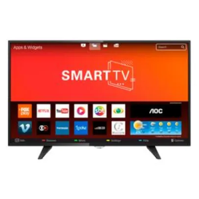 Smart TV LED 43" AOC LE43S5970S Full HD | R$1.059