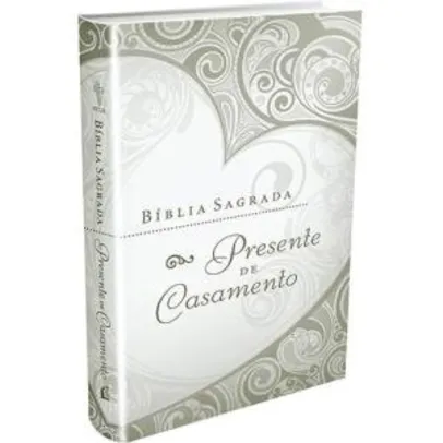 Livro - Bíblia Sagrada: Presente de Casamento  - R$ 35,90