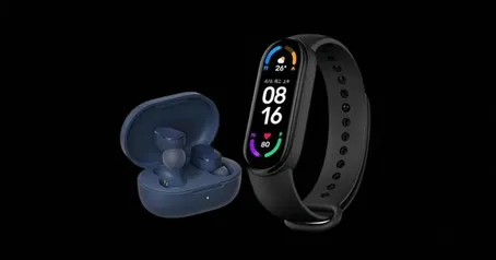 [INTERNACIONAL][AME R$176] Kit com Xiaomi AirDots 3 e Mi Band 6 com AME