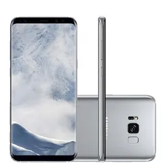 Samsung Galaxy S8 Plus Prata 6,2" Câmera de 12MP 64GB Octa Core e 4GB de RAM - R$3.564