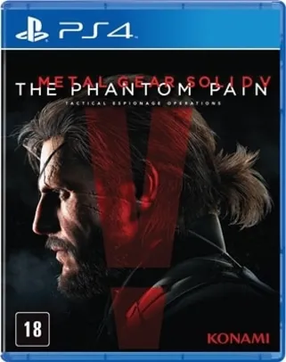 Metal Gear Solid V The Phantom Pain - PS4 | R$ 28