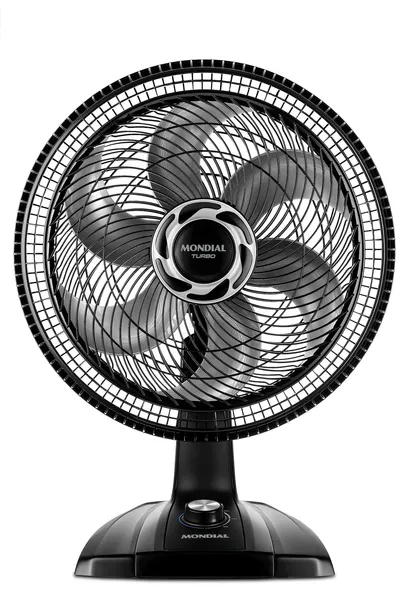 Product photo Ventilador De Mesa Mondial 127V, 40cm, 6 Pás, Turbo - VT-40-NB