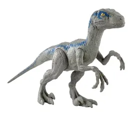 Boneco Velociraptor Blue Mattel 30 cm