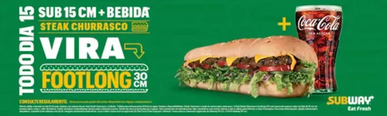 Subway Resgate um Subway em Dobro