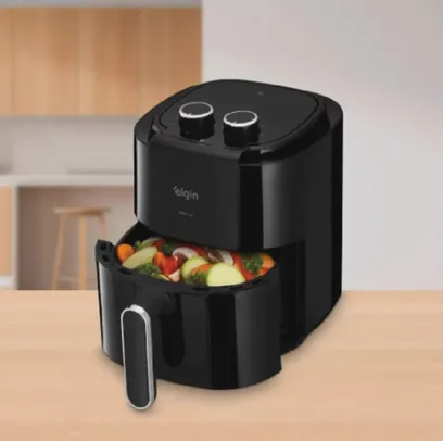 Fritadeira Air Fryer Elgin Start Fry 3,5L 1400w Preto