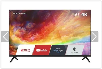 [AME R$ 1068] Smart TV 50 Polegadas 4k Wifi Integrado - Multi - TL032M