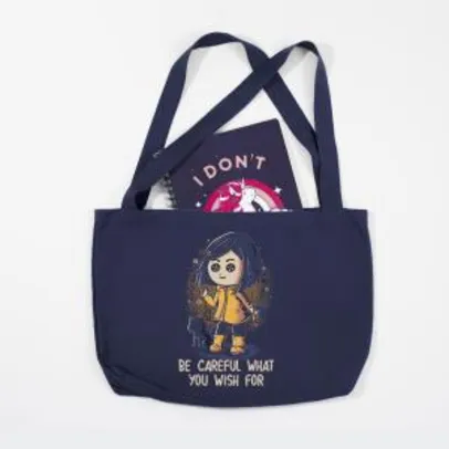 Totebag What You Wish For - Coraline | R$40