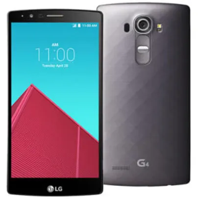 Smartphone LG G4 Single 4G H815P Desbloqueado Titânio por R$ 1000