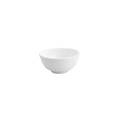 Bowl De Porcelana Clean 10x5cm Lyor Branco No Voltagev