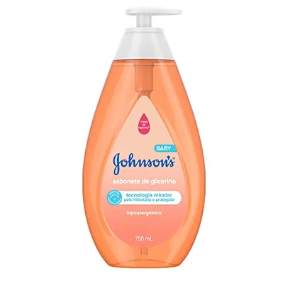 Sabonete Líquido de Glicerina Johnson's Baby - Da Cabeça aos Pés 750ml