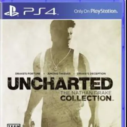 Uncharted The Nathan Drake Collection - PS4 por R$59,90