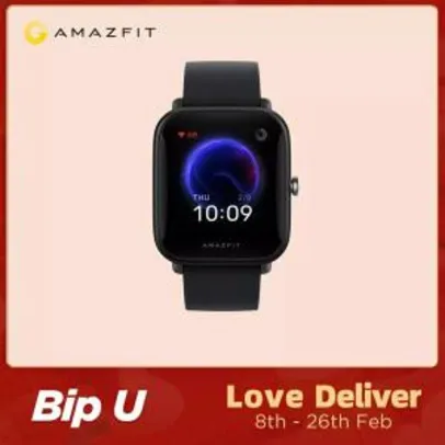 Smartwatch AMAZFIT BIP U PRO (ALEXA E GPS) R$374