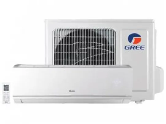 Ar-condicionado Split Gree Inverter 9.000 BTUs - Quente e Frio Hi-wall Eco Garden GWH09QAD3DNB8MI | R$1.935