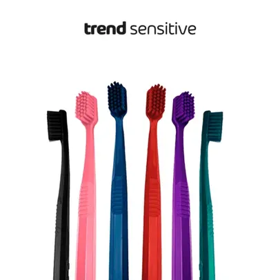 Powerdent Escova De Dentes Trend Sensitive Pack 3Un Cores Sortidas