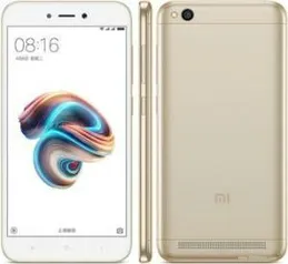 Smartphone Xiaomi Redmi 5A dual chip Android 7.1 Tela 5.0 16GB 4G Câmera 13MP - Dourado