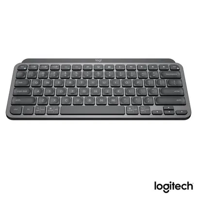 Teclado Sem Fio Compacto Graphite - Logitech - MX Keys Mini