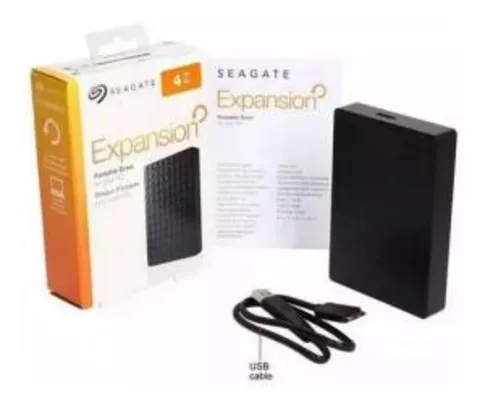 Hd Externo Expansion Portatil 4tb - Seagate