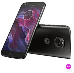 [Clientes Caixa PJ] Moto X4 Motorola com Tela de 5,2”, 4G, 32 GB e Câmera de 12 MP+8 MP - R$280