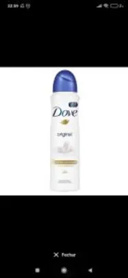 Desodorante Dove Aerosol Women Original 150ml | R$ 10
