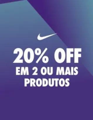 [Nike] Aproveite 20% de desconto adicional