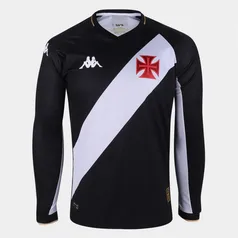 Camisa Vasco I 23/24 s/n° Jogador Kappa Manga Longa Masculina