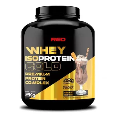 Whey Protein Isolado + WPC Gold 2Kg - Red Series