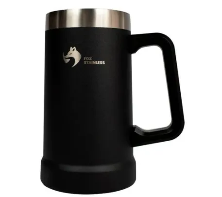 Caneca Térmica Quente E Frio 709ml Preto - Fox Stainless