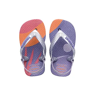 Chinelo Pallete Glow, Havaianas, Bebê Meninas, Lilás Calmo, 17/18