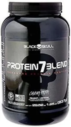 Whey 7 Blend Black Skull 837g R$38