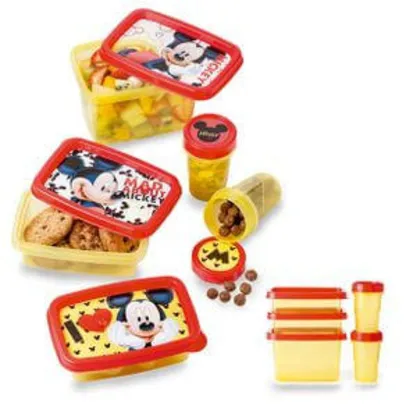 Kit de Potes Disney Mickey 5 Unidades - R$7